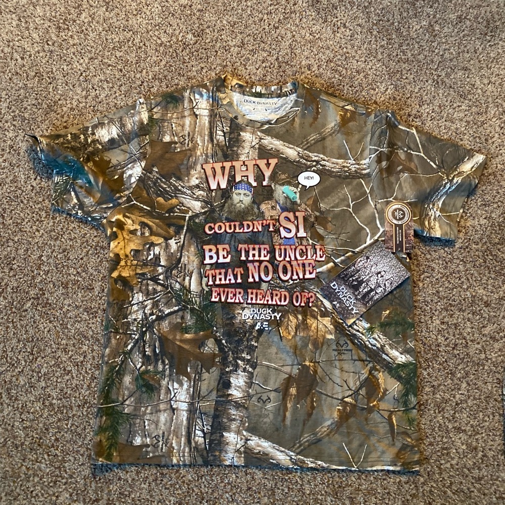 Real tree 2013 Deadstock Duck dinasty Camo Shirt